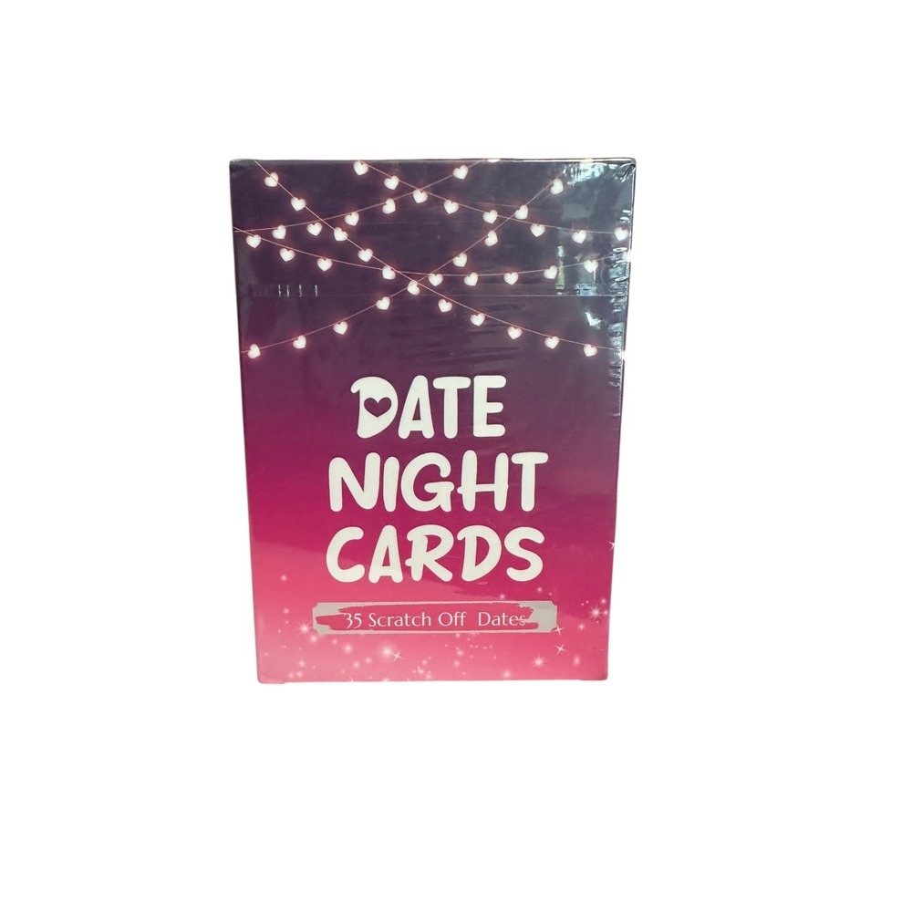 Date Night‎ Cards 35 Scratch Off Dates Couples Game Romantic Adventure Zapdesk